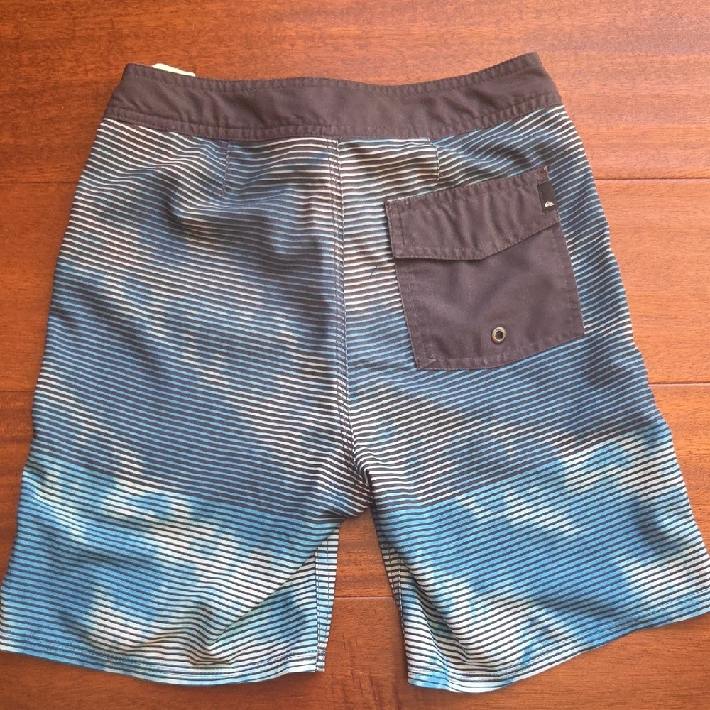 Quiksilver Men's Blue Swim Shorts - Picture 2 of 5
